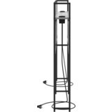  Skladiščni naslon s polico Siva sonoma 150 cm Konstruiran les, (5000142459) | Shoptok.si