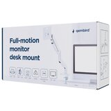  NOSAČ ZA MONITOR GEMBIRD MA-DA1-04-W, montaža na stol, (tilting, swivel), 17”-32”, up to 10 kg, white | Eponuda.ba