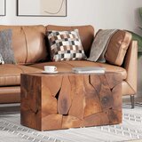  Stolci 2 kom smeđi 40x40x45 cm od masivne tikovine | shoptok.hr