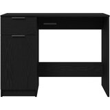  Crni hrast stol - 100x50x75 cm - Izrađen od konstruiranog drva | shoptok.hr