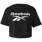 Reebok Tehnička sportska majica 'IDENTITY' crna / bijela