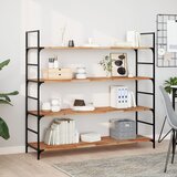 Plutajuća polica s uljnim premazom 140x40x2 cm od drva bagrema | shoptok.hr