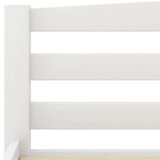  Posteljni okvir bel iz trdne borovine 180x200 cm | Shoptok.si