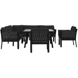 Bessagi Garden Vrtna Garnitura Elisa, Črna, 5-Delno | Shoptok.si