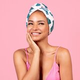 Coco & Eve Microfibre Hair Towel Wrap ručnik za kosu 1.0 Leaf Print | shoptok.hr