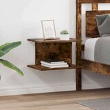  Nočna omarica 2 pcs Dimljeni oreh 40 x 30 x 25 cm, (5000137001) | Shoptok.si
