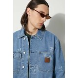 Carhartt WIP Jopica Stamp Jacket UNISEX Stamp Print/ Blue Bleached M | Shoptok.si