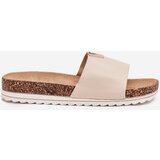Boto Women&#039;s sandals on cork platform with decorative detail beige Vessira | ePonuda.com