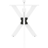  Noga blagovaonskog stola pauk oblik bijela 120x68x(72-73) cm | shoptok.hr