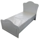 Hanah home Rb-022 Matte White Single Bedstead | ePonuda.com