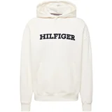 Tommy Hilfiger Sweater majica mornarsko plava / bijela