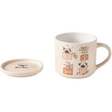 Brandani Bež/svetlo rjave porcelanaste skodelice v kompletu 2 ks 35 ml – Cene