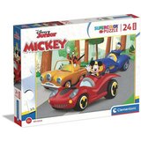 Clementoni puzzle 24 maxi mickey ( CL24229 ) Cene