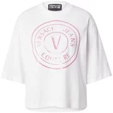 Versace Jeans Couture Majica roza / bijela