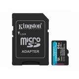 Kingston Memorije kartice SDCG4/64GB/Canvas Go! Plus/microSD/200/100MB/s/+adapter | ePonuda.com
