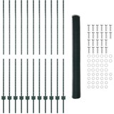  Heksagonalna ograda s stubom 25 x 1,5 m Čelik premazan PVC-om | shoptok.hr