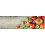  Kuhinjski tepih perivi s uzorkom rajčica 45 x 150 cm baršunasti | shoptok.hr