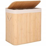  Košara za rublje od bambusa svijetlosmeđa | shoptok.hr