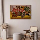  Slika - Frida Kahlo – A Bride Frightened at the Sight of Life Opened 120x80 U prirodnom drvenom okviru | shoptok.hr