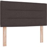  Postelja s pomičnim dnom z vzmetnico temno rjava 80x200 cm tkanina, (22083521) | Shoptok.si