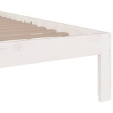  Okvir za krevet od masivnog drva bijeli 120 x 200 cm | shoptok.hr