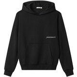 Hinnominate Flis Cappuccio Con Stampa Sul Davanti Črna Cene