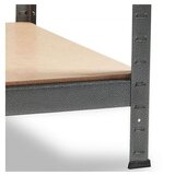 Vonhaus Delovna miza z regalom Hammerite | Shoptok.si