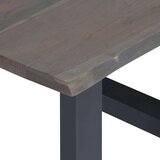 vidaXL stolić za kavu sa živim rubovima 60x60x40 cm masivno bagremovo drvo | shoptok.hr