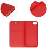  Premium preklopna torbica Xiaomi Mi 11 Lite - rdeča z zlatim robom | Shoptok.si