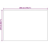  Pokrivač Mornarsko plava 280 x 210 cm Runo | shoptok.hr