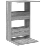  Stranska miza Siva Sonoma 40 x 35 x 60,5 cm Konstruiran les, (5000201988) | Shoptok.si