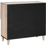 vidaXL Strani šal Bela 33,5 x 80 x 75 cm | Shoptok.si