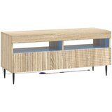  3-dijelni LED TV kabinet Hrast sonoma Konstruirano drvo | shoptok.hr