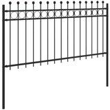  Ograda u obliku prstena Crna 200 x 150 cm | shoptok.hr