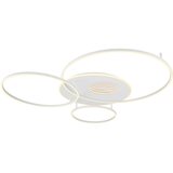 Globo Globo 48466-70W-LED prigušiva plafonska svetiljka INVERTINA 70W/230V 105x26,5 cm srebrna + daljinski upravljač | Eponuda.com