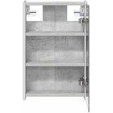  Kupaonski ormar s ogledalom Betonski sivi 33 x 11,5 x 50 cm | shoptok.hr