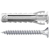 Fischer Univerzalni zidni vložek SX Plus S (Ø x Do: 10 x 50 mm, Najlon, 5 kos, Z vijaki) Cene