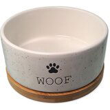 Plaček Pet Products Keramička zdjela za hranu za ljubimce za pse ø 16 cm Dog Fantasy WOOF – Cijene