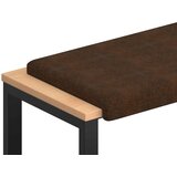  Jastučić za klupu Umjetni sued Smeđa Dubina 35 cm | shoptok.hr
