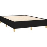  Krevet s oprugama i madracem crni 140x200 cm od tkanine | shoptok.hr