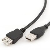 Gembird USB 2.0 kabal CCP-USB2-AMAF-10, 3m, A-A BLACK ext cable, Cijene