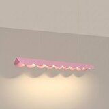 Thoro Rožnata aluminijasta LED viseča svetilka BISCUIT – | Shoptok.si
