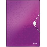  FASCIKL KLAPA S GUMICOM PP A4 WOW LEITZ 45990162 LJUBIČASTI | Shoptok.si
