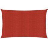  Senčno jadro 160 g/m² rdeče 3x6 m HDPE | Shoptok.si