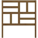  Uzglavlje za krevet boja meda 96 x 4 x 104 cm masivna borovina | shoptok.hr