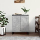 vidaXL Komoda betonsko siva 60x35x70 cm inženirski les Cene