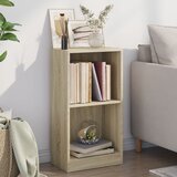 vidaXL Knjižna polica sonoma hrast 40x24x75 cm iverna plošča Cene