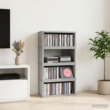  Stalak za CD-ove 4 kom. Siva Sonoma 40 x 17 x 17 cm Cijene
