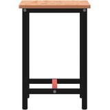  Radni stol 80x55x81,5 cm od masivne bukovine i metala | shoptok.hr