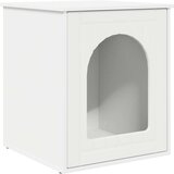  Mačja hiša Bela 53 x 52 x 60 cm Konstruiran les, (5000111106) | Shoptok.si